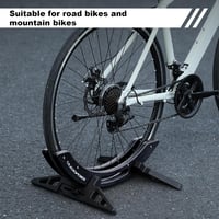 Ayolofei Univerzális Kerékpár Állvány - Állítható Padlótámasz MTB Városi Országúti Biciklihez 30-80mm Gumi Szélességhez Fekete 4