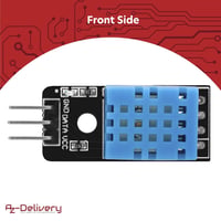 AZDelivery KY-015 DHT11 hőmérséklet szenzor modul 5db Arduino Raspberry Pi kompatibilis 2