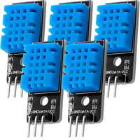 AZDelivery KY-015 DHT11 hőmérséklet szenzor modul 5db Arduino Raspberry Pi kompatibilis 1