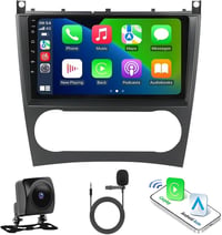 AZUIQiMeng Android 13 autórádió Mercedes C-osztály 2004-2007 CarPlay GPS 1