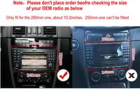 AZUIQiMeng Android 13 autórádió Mercedes C-osztály 2004-2007 CarPlay GPS 2