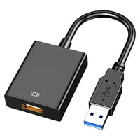 Azuxreza USB HDMI adaptérový kábel, USB 3.0/2.0 na HDMI prevodník, grafický konvertor pre HD 1080P video pre PC, notebook, HDTV, kompatibilný s Windows XP/7/8/8.1/10 1