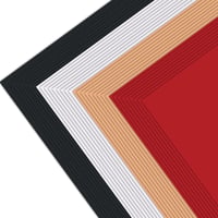 AZVIEY színes kartonpapír 250 g/m² - fekete - A4, 25 ív 7