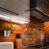LED lišta B.K.Licht s vypínačom, neutrálne biele svetlo, rozšíriteľná, 87,3x2,2x3 cm, biela, osvetlenie pod kuchynskú linku 8