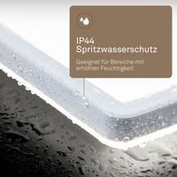 B.K.Licht LED stropné svietidlo s nepriamym svetlom, plochý panel, neutrálna biela, IP44, do kúpeľne, 58 x 20 x 3 cm 6