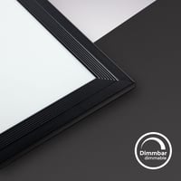 B.K.Licht LED stropna svjetiljka s daljinskim upravljačem, 100x25x6,5 cm, crna, ultra tanki panel, podesiva od tople bijele do hladne bijele boje, za dnevni boravak 5