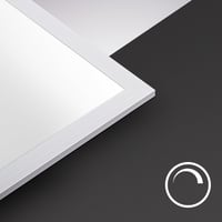 LED stropné svietidlo B.K.Licht s diaľkovým ovládaním, stmievateľné, nastaviteľná teplota bieleho svetla CCT, 24 W, 2200 lm, plochý dizajn, 100 x 25 x 6,3 cm, biele 5
