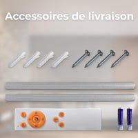 LED stropné svietidlo B.K.Licht s diaľkovým ovládaním, stmievateľné, nastaviteľná teplota bieleho svetla CCT, 24 W, 2200 lm, plochý dizajn, 100 x 25 x 6,3 cm, biele 7