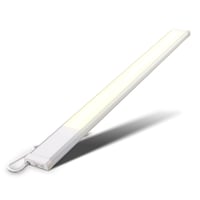 LED pásik B.K.Licht s vypínačom, teplé biele svetlo, osvetlenie kuchynskej linky, so vstavaným napájacím káblom, bielo-strieborný, 57,5 x 4,9 x 1,3 cm 1