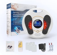 OSITO Vérkeringés Stimulátor - Elektromos Izomstimulációs Készülék Lábfájdalom és Neuropátia Ellen, 99 Intenzitási Szinttel és Távirányítóva 8