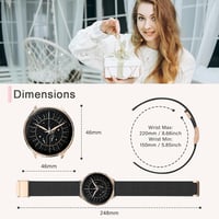 fitonyo Okosóra Nőknek - 1,32" AMOLED Kijelző, Híváskezelés, 120 Sportmód, Egészségfigyelés, Android/iOS, Fekete 8
