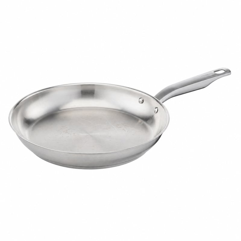 Tefal Virtuoso E49206 tava od nehrđajućeg čelika 28 cm, indukcija, s premazom — Mrlje od upotrebe (stanje: vidi 2. sliku)