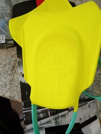 Labe de înot Speedo Biofuse Fitness unisex, mărimea XL, culoare Hyper Yellow/Cobalt/Emerald, pentru antrenament de înot — murdare (stare: vezi a doua imagine) 5
