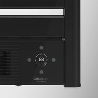 Cecotec Ready Warm 9790 Elektromos Fürdőszobai Törölközőszárító Radiátor 2000W - LED Kijelző, Távirányító, Időzítő, Állítható Hőmérséklet,  3