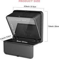 LENSGO TC7S Hordozható Mini Teleprompter Okostelefonhoz - Összecsukható Súgógép iOS és Android Készülékekhez, Vloghoz, Élő Közvetítéshez, Ok 3