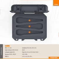 AKG, Sennheiser, Neumann mikrofonvédő táska - Moë & Mirakime dupla rétegű EVA tok 4