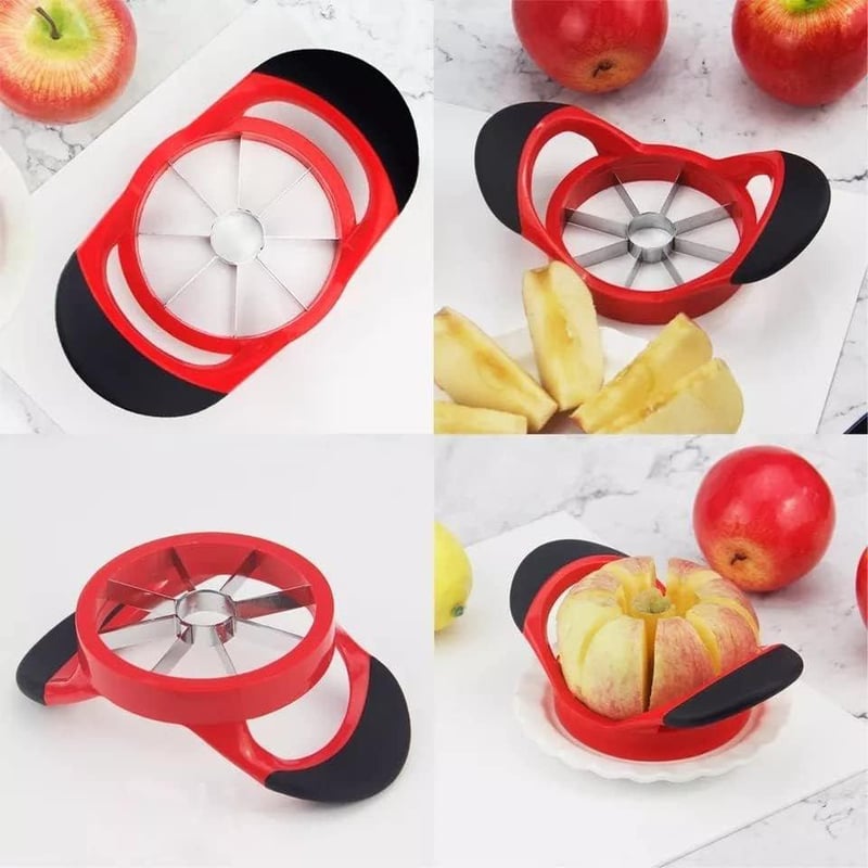 Apple Slicer Pro: 8 Pengés Acél Almaszeletelő és Zöldségdaraboló