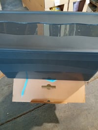 keeeper Eckhart Kutija za pohranu s poklopcem, 79,5 x 39,5 x 40 cm, 83 l, grafitno siva – nedostaje zasun, ogreban poklopac (stanje: vidi 2. sliku) 5