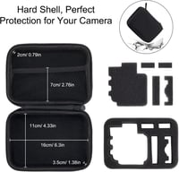 GoPro Vízálló Tok - Hero 8/7/6/5/4/3+/3/2 és Kompatibilis Kamerákhoz 2