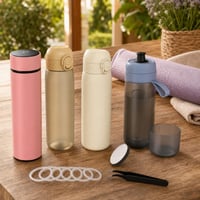 Set boca za vodu: 1x termosica 500ml + 2x boca 500/600ml + 6x brtva + 1x boca sa filterom + 2x filter 1
