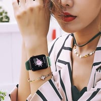 Apple Watch Nylon Szíj - Világoszöld, 38-41 mm 5