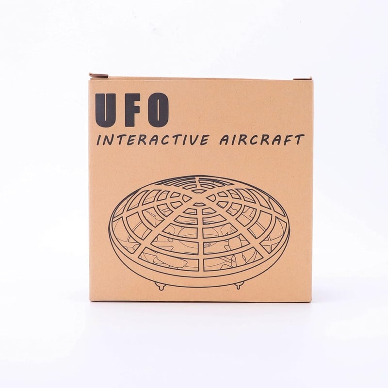 Kriogor UFO Mini Drón - LED-es Repülő Labda Játék Gyerekeknek 360°-os Forgással
