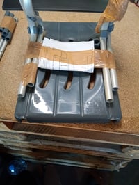 MSV Izvlačiva sjedalica za kadu aluminij i plastika antracit 55-70 x 18 x 26 cm nosivost 150 kg sjedalica za kadu 6
