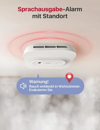X-Sense Vezeték nélküli Füstérzékelő Szett (3 db) – WLAN, Hangos Riasztás, 500 m Hatótáv, Cserélhető Elem 4