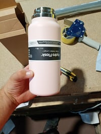 Nerezová fľaša Hydro Flask Wide Mouth s viečkom so slamkou, 946 ml, ružová (Trillium) — vyskúšaná (stav: pozri 2. obrázok) 3