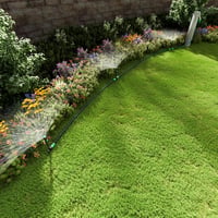 RESTMO Kerti Öntözőrendszer 10M  - 360° Állítható Locsoló Földi Tüskével, Gyorscsatlakozós Szett  - Gartensprinkler & Schlauch-Set, Green 4
