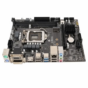 Placă de bază Micro ATX Gaming H310 LGA 1151 – Gen 8 și 9 — defectă, funcționează parțial: pinii soclului procesorului sunt îndoiți (stare: vezi a 2-a imagine)