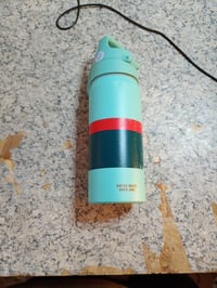 Bidon aluminiu pentru copii SIGG WMB ONE Race 0,6 L, bleu – carbonat — aprox. 1 cm adâncitură pe bidon (stare: vezi poza 2) 2