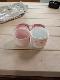 Súprava stohovateľných dóz na desiatu Mepal Mio Little Dutch Fairy Garden – 175 ml + 275 ml – vhodné do mikrovlnnej rúry a mrazničky – 2-dielna súprava — 2 kusy 5