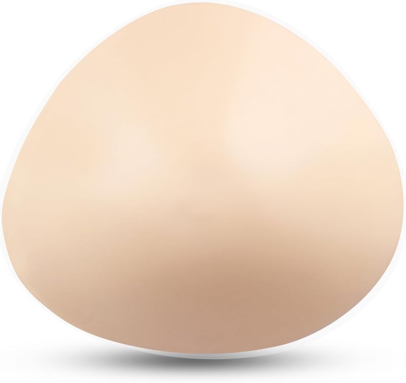 Proteză mamară triunghiulară ușoară din silicon ONEFENG - Umplutură post-mastectomie, textură naturală, 195g, mărimi 85B/85C/90A