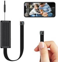 ZUNHAI Mini Kamera 4K HD Felbontással - Mobiltelefonos Élő Közvetítés, Mozgásérzékelés, Vezeték Nélküli Biztonsági Kamera Bel- és Kültéri  1