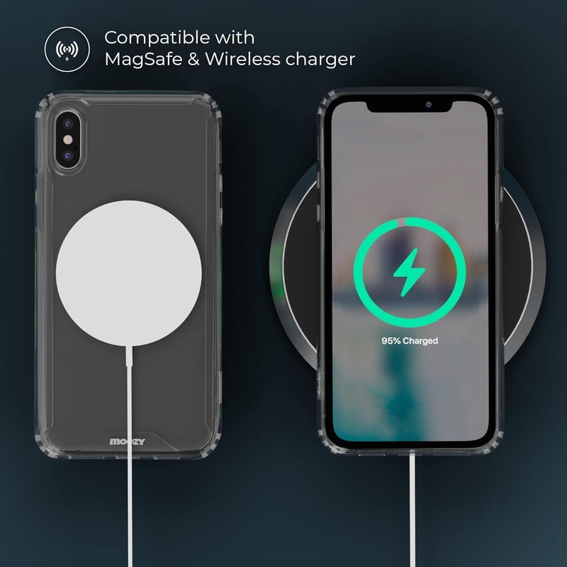 Apple iPhone X/XS Átlátszó Védőtok - Ütésálló TPU Kerettel