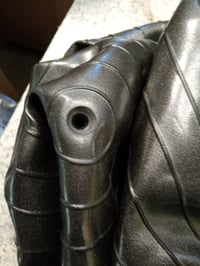 Trideer gimnasztikai labda, robbanásbiztos - 58-65 cm, fekete — záródugó és pumpa nélkül (állapot: lásd a 2. képet) 2