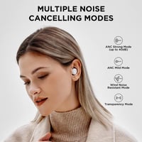 1MORE ComfoBuds Mini Hibrid Zajszűrős Fülhallgató, Bluetooth 5.2, Sztereó Hangzás, 4 Mikrofon, Vezeték Nélküli Töltés, Vízálló, Tiszta Hívás 4