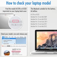 MacBook Pro 13" A1322 akkumulátor - NinjaBatt nagy kapacitású csereakku 2009-2012 modellekhez 2