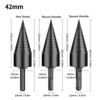 Faforgácsoló fúrószár készlet, 4 db-os, 42 mm-es, elektromos fúrógéphez 5