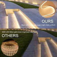KSIBNW 20 méteres hidegfehér LED neonszalag, vízálló, 220V-os, hálószobába, bárba 10