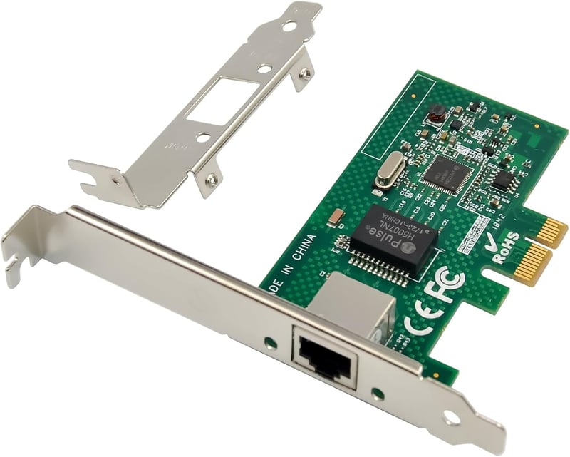 Intel I210AT PCI Express Gigabit Ethernet hálózati kártya, PXE támogatással, túlfeszültség védelemmel