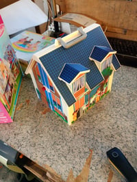 PLAYMOBIL Dollhouse 70985 Prijenosna kućica za lutke s ručkom, sklopiva, za djecu od 4 godine nadalje — kao nova (stanje: vidi drugu sliku) 3