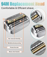 Braun 9-es sorozatú borotvákhoz kompatibilis pótfej 94m - 9477cc, 9330s, 9465cc modellek 2
