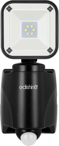 EDISHINE Elemes LED Reflektor Mozgásérzékelővel - 300 Lumen IP44 Vízálló Kültéri Spotlámpa, Állítható Fejjel, 6000K, Garázshoz, Kerthez

AI: 1