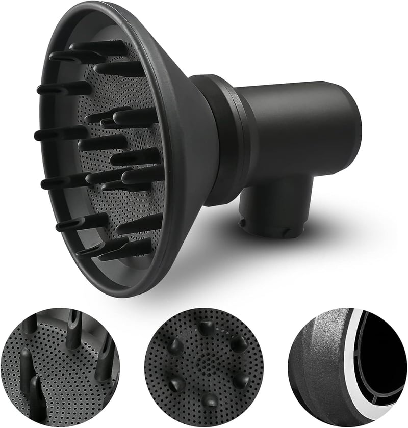 Dyson hajszárító kiegészítő szett: diffúzor, adapter és légterelő