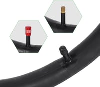 MTATCN Kerékpár Belső Gumi 24x1.75/2.125 Schrader Szelepes (32mm) - Strapabíró Butil Gumibelső MTB, BMX, Gyerekbicikli Kerékhez - 2db Szett  3