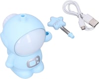 Űrhajós Éjjeli Lámpa -Rózsaszín  - Szabályozható Fényerejű Asztali Világítás, Űrhajós Figura Dekoráció, USB Tölthető, Gyerekszobába 8