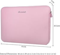 Aucase 15-16 colos neoprén laptop táska férfiaknak és nőknek 4