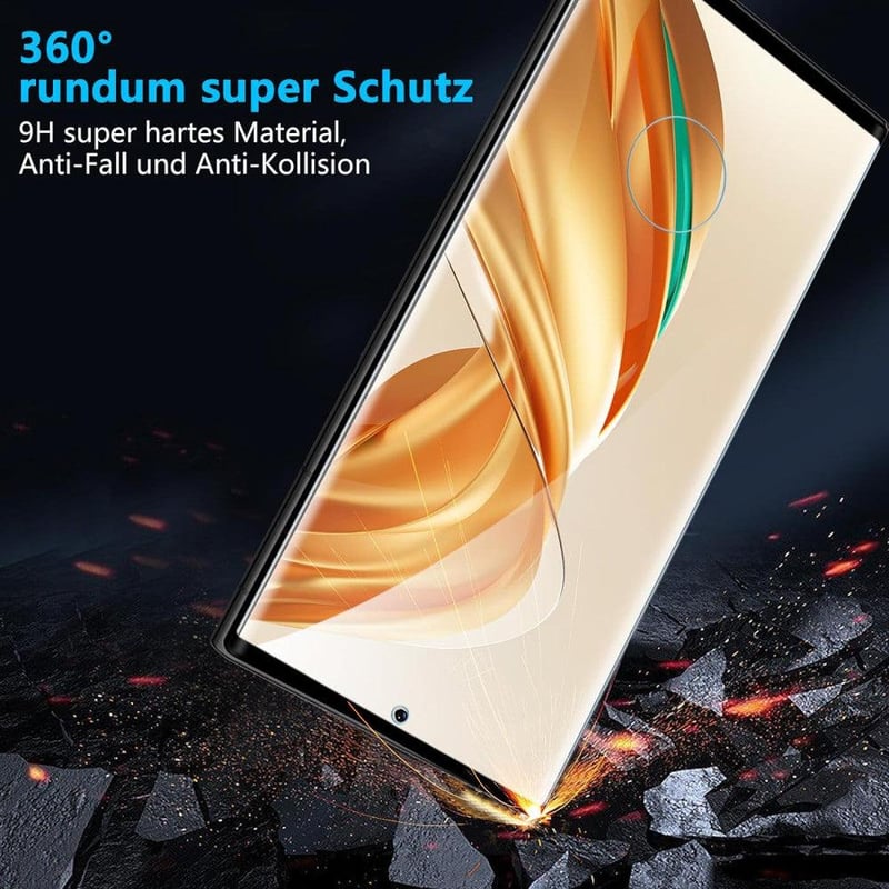 Samsung S23 Ultra 5G edzett üveg kijelzővédő fólia, 2 db-os szett